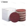 Han Dao Craftsman 4-inch 400 Grit Red Flocking Sandpaper Discs