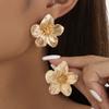 Vintage Flower Earrings For Women, High-End Design Earrings, Versatile Earrings With A Niche Temperament