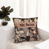 Pillow Cover Cartoon Mr. Bean Rowan Atkinson Comedian Custom Cushion Cover Pillow Case For Wedding Party Home Decor Pillowcases