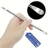 3-teiliges Reparatur-Öffnungs-Hebelwerkzeug-Set Metall-Spudger-Klinge Demontagewerkzeuge Smart-Phone Tablet-PC Demontage-Set Für IPhone IPad