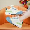 Spring Autumn Girls White Shoes Platform Sports Tide Leisure Women Shoes.