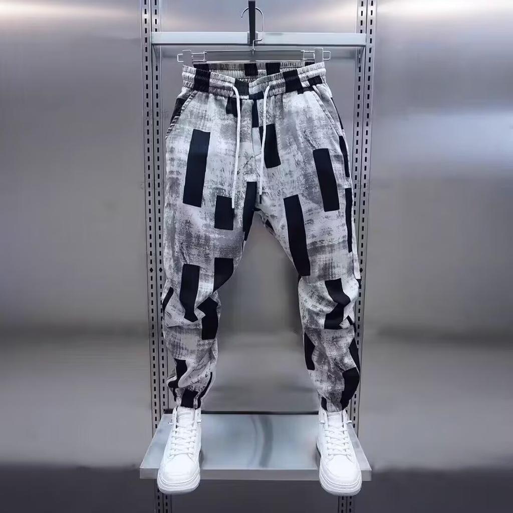 Hip Hop Street Široké Haremky Joggingové Tepláky Pánské Oblečení Streetwear Ležérní Kalhoty Pánské Oblečení