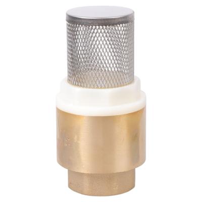 Messing-Rückschlagventile mit Siebfilter 3/4 Zoll Innengewinde Fußventile Wasserpumpen-Bodenventile Einfach zu bedienen