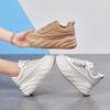 Fashion Thick Soled Women's Shoes 2025 Spring Autumn New Versatile Casual Sports Shoes Genuine Leather Platform Sneakers Shoes Women