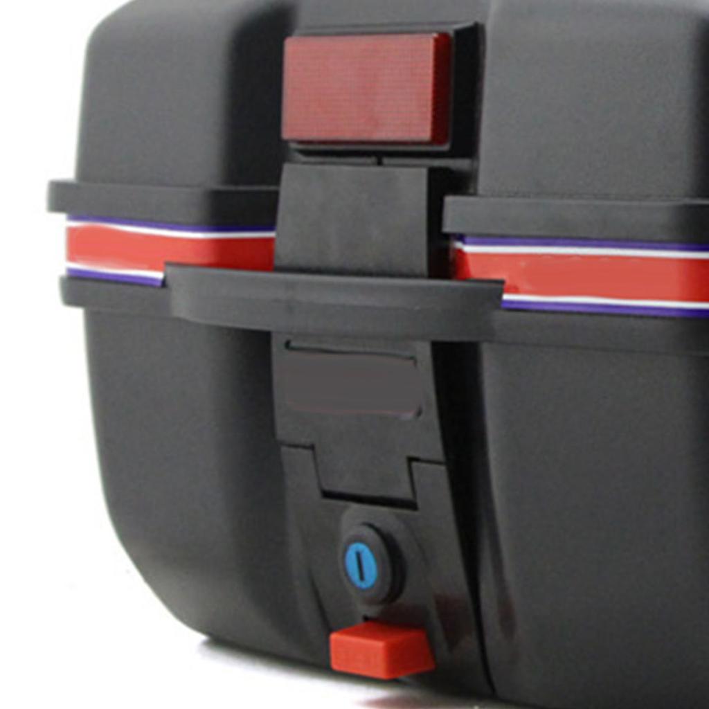 Motorcycle Tail Trunk Waterproof Impact Resistant Scratch Resistant Motorcycle Rear Top Box for Electric Vehicle Scooter