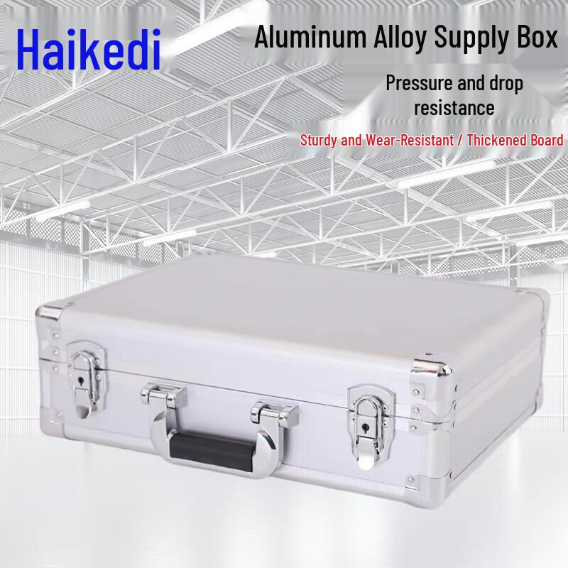Hecadi Heavy-Duty Aluminum Equipment Flight Case