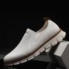 2025 British Style Men's Shoes Summer Breathable Sports Shoes Fly-woven Mesh Shoes Men's Large Size 48 Size Running Trendy Shoes