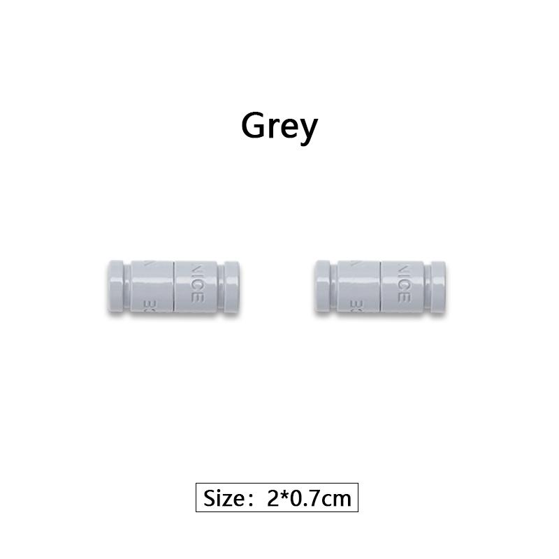 1 Pair Elastic Laces Nice Metal Capsule Lock Buckle No Tie Shoelaces Buckle Tieless Lazy Shoelace Decorations Shoe Accessries