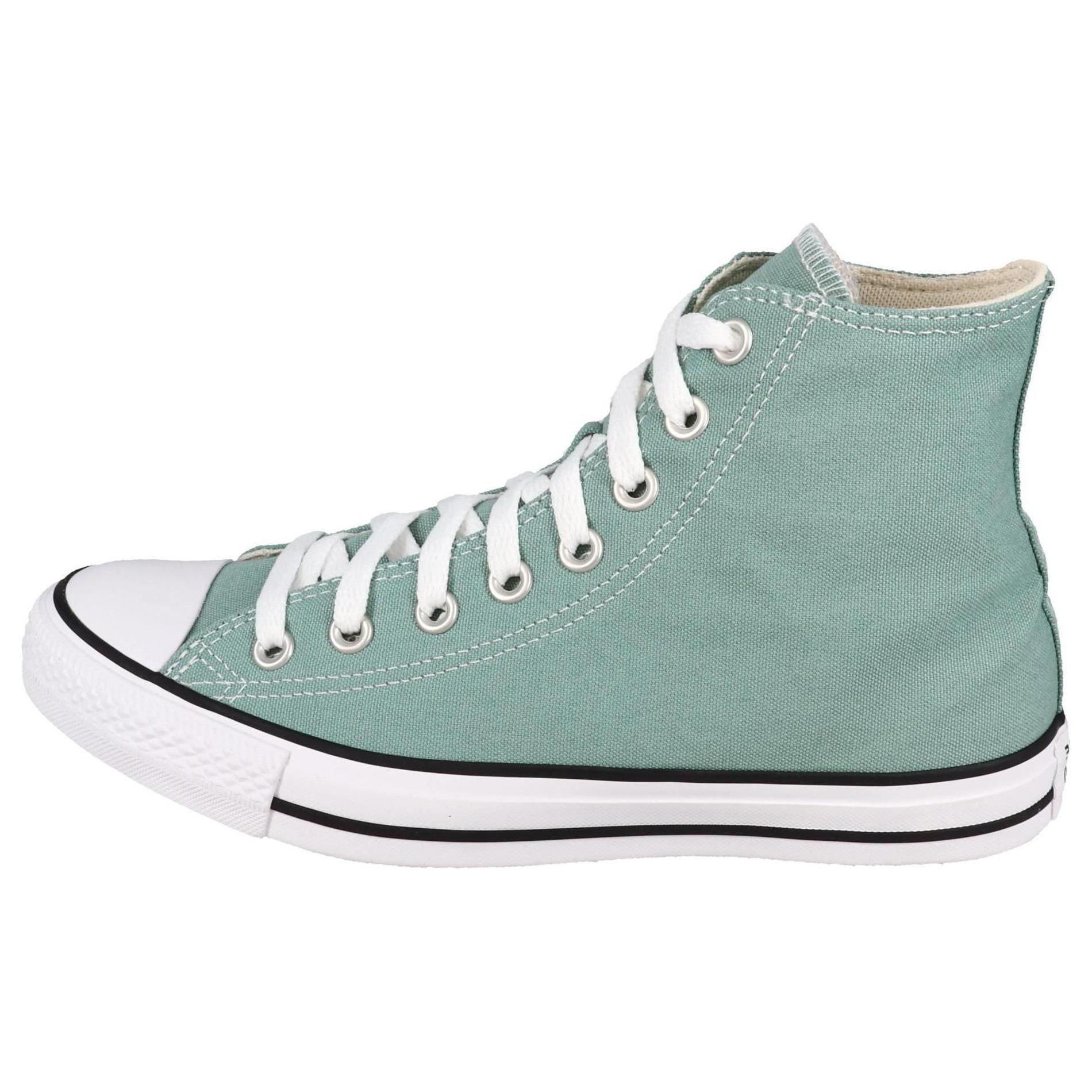 

New Converse Chuck Taylor All Star High Top Canvas Shoes Unisex Green White A06563C 42.5
