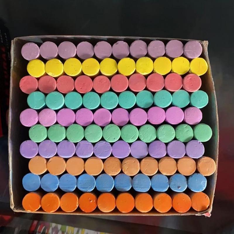 Dust-Free White Chalk Set for Kids & Teachers - Home & Classroom Use