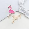 1pcs Rose Red Oil Drop Pendant Through The Alloy Earrings Diy Handmade Homemade Accessories Materials Multiple Styles
