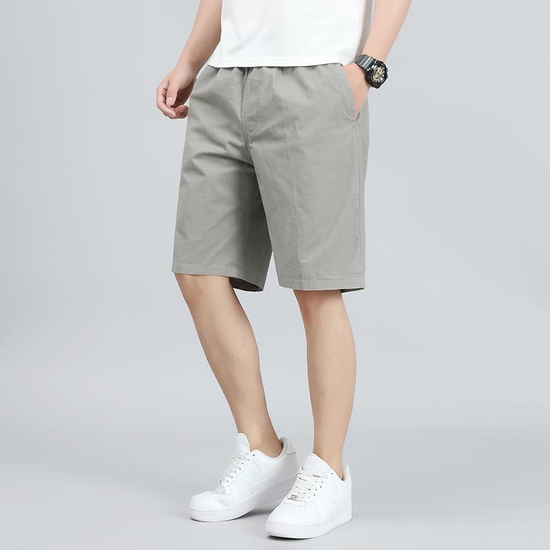 Pantaloncini Estivi da Uomo Taglie Forti Streetwear Casual Cotone Traspirante Fitness Pantaloncini al Ginocchio Pantaloncini Sportivi Abbigliamento da Sudore 6XL