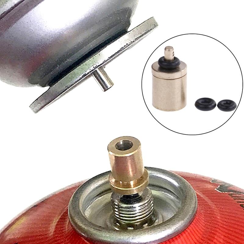 Gas Burner Adapter Outdoor Camping Gas Refill Adapter Cylinder Gas Tank Gas Burner Accessories Hiking Inflate Butane Canister