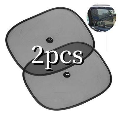 44*36cm Abdeckungen für Fenster Car-Styling Autovorhänge Sonnenschutz Blocker Saugnapf UV Netz Sonnenblenden Visier Autozubehör Universal