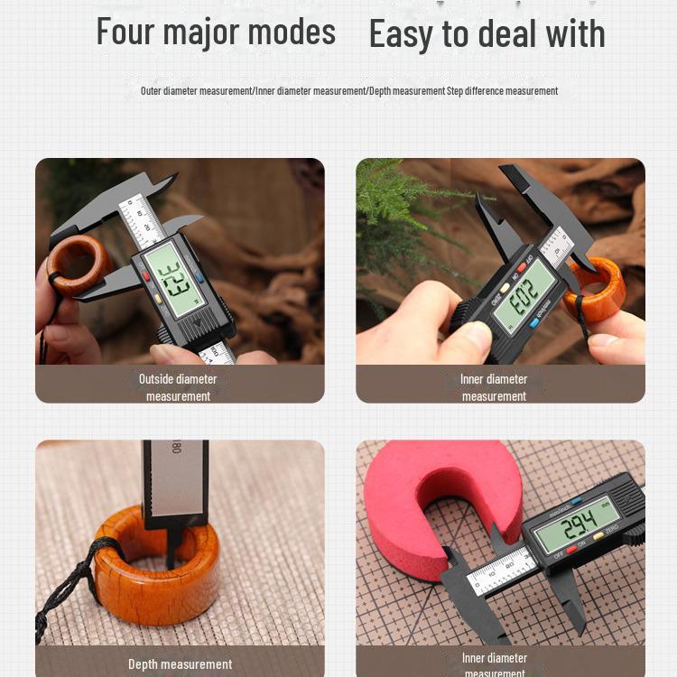 Digital Display Vernier Caliper for High-Precision Jewelry and Bracelet Measurement