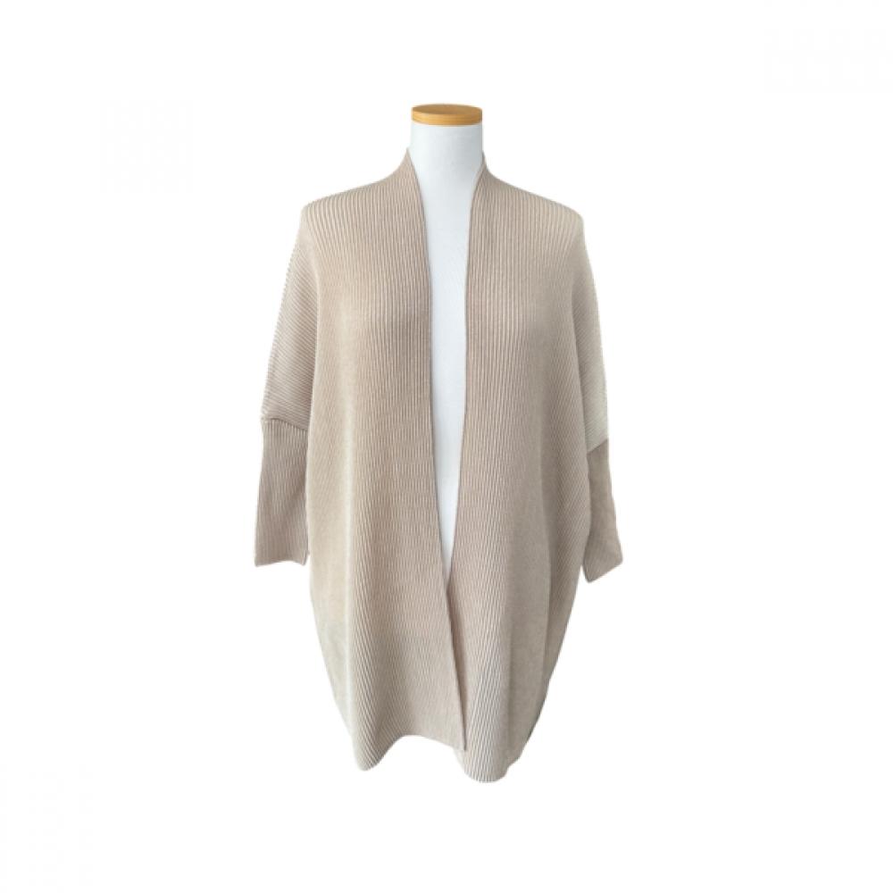 Spicio Pleats Open Long Cardigan 451 466