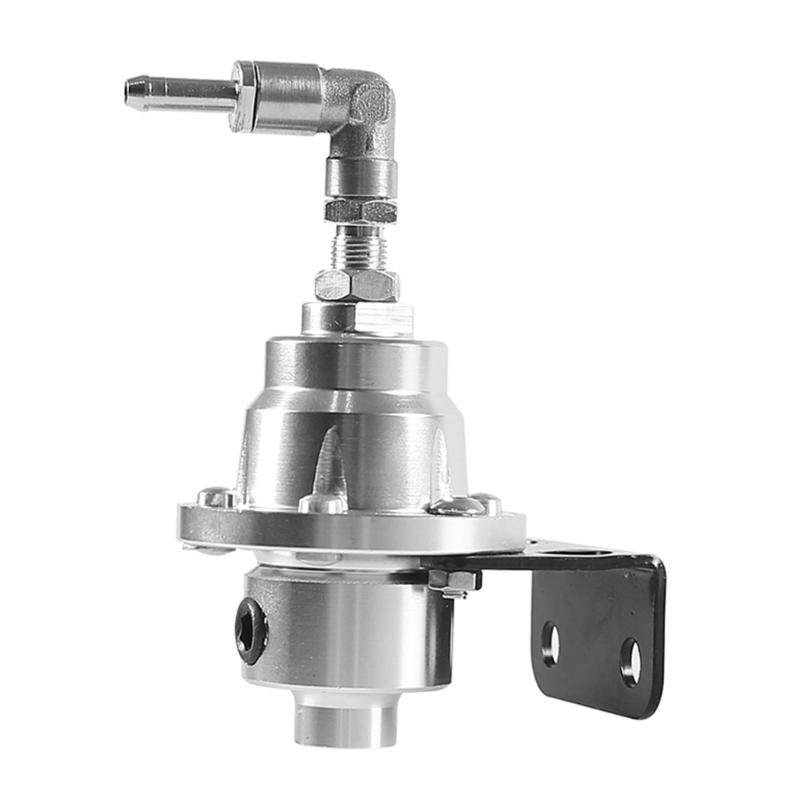Adjustable Fuel Pressure Regulator with Gauge Kit 7Colors Aluminum Car Refitting Fuel Supercharger Universal