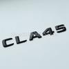 DIY 3D Sharp Letters Numbers Full Alphabat Nameplate Logo Trunk Badge Sticker I Love Any Cars Black Chrome