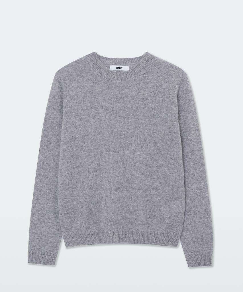 Yunis 100% Cashmere Basic Crew Neck Clover Pullover - 6 Colors