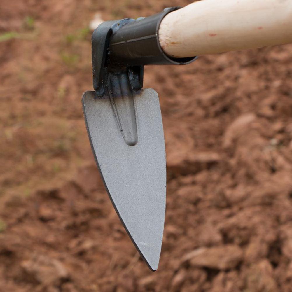 Zahradní motyka Venkovní zemědělské nářadí Malá kovaná Plecí pro výsadbu Motyka Zelenina Květiny A V0P4