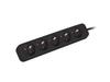 Servers Lanberg  Cable Power Strip, 5X French Outlets Quality-Grade Copper, 3 M | PS0-05E-0300-BK