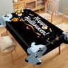 Halloween Ghost Rectangle Tablecloth for Tables Home Dinner Waterproof Reusable Wedding Party Table Cloth Halloween Decorations