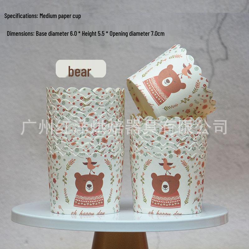 High-Temperature Resistant Cupcake & Muffin Liners