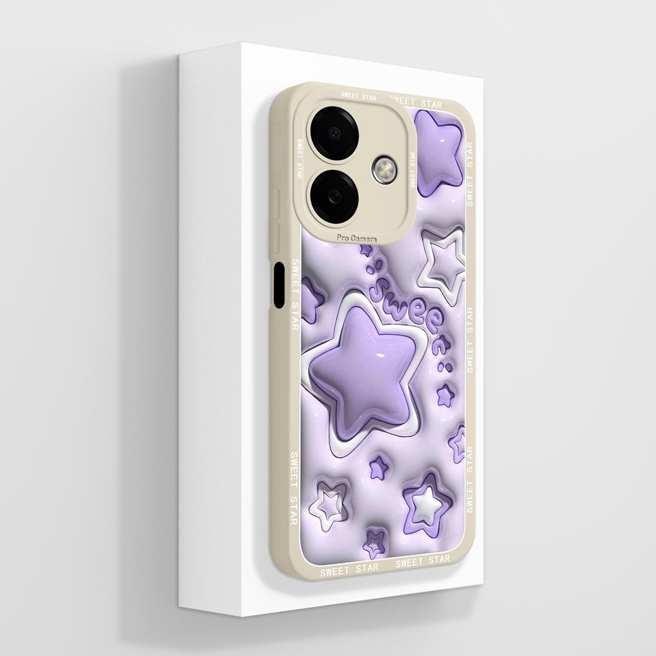 

Case For Oppo A3 A3X A40 Art Design Back Cover For Oppo A 40 A 3 Camera Protection 4G Phone Cases Soft Liquid Silicone Bumper Oppo A3 (Global)