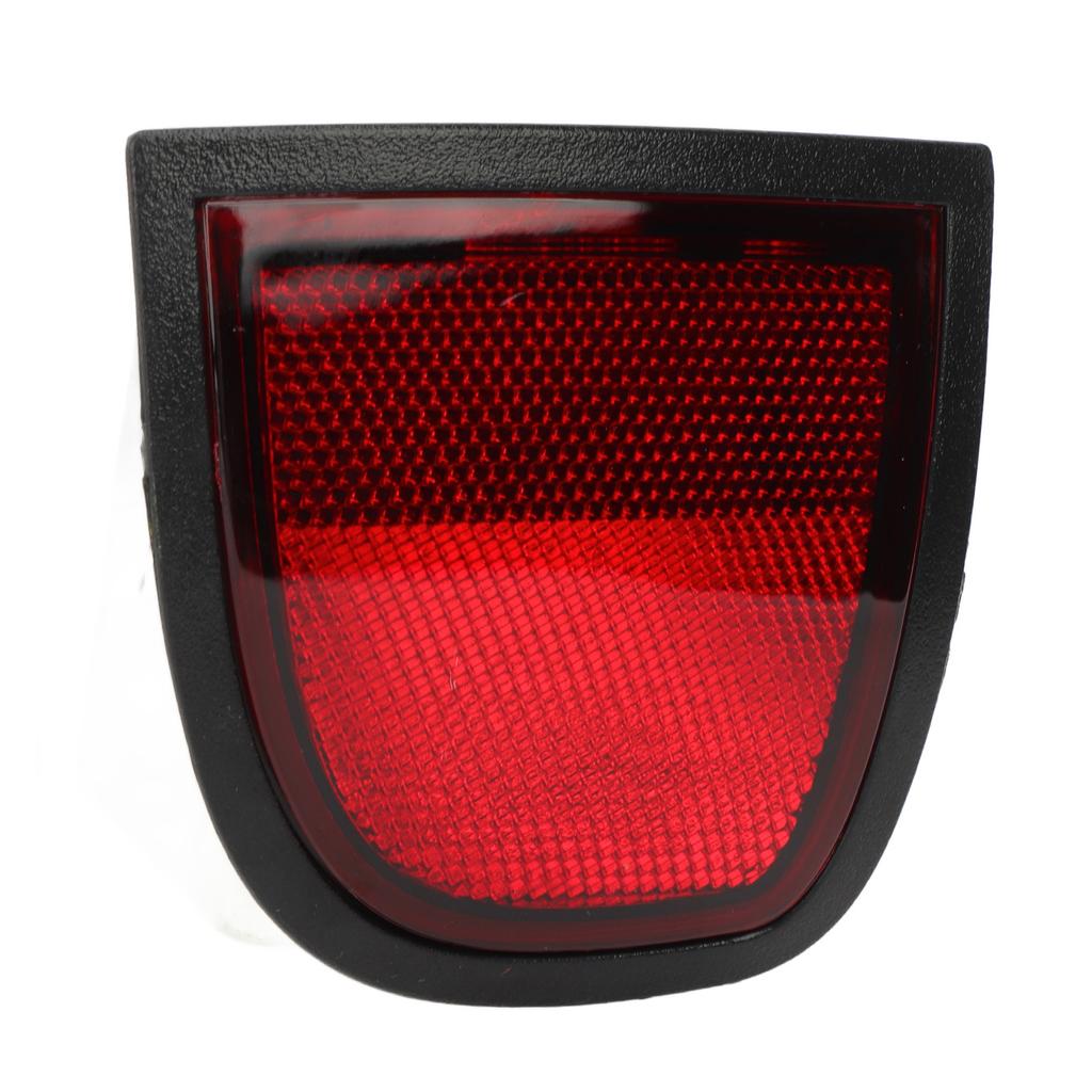 Rear Bumper Reflector Red Bumper Tail Side Reflector Panel Replacement for Mitsubishi L200 Triton ML MN 2005 To 2015