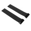 Magnetic Watch Band 26mm Sweat Proof Silicone Watch Strap Quick Release Watchband for Vertix 2 Black