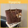 Street Style Large Tote Bag For Women With Leather Finish And Multiple Pockets For Daily Use