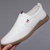 Fashion Spring Autumn Leather Casual Loafers for Men Designer Soft Sole Light Male Shoes Casual Sports Solid Color Fashion Business Shoe