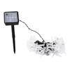 Dragonfly Solar String Lights 30LEDs Solar Powered Fairy Lights Waterproof Outdoor DecorationWarm Light