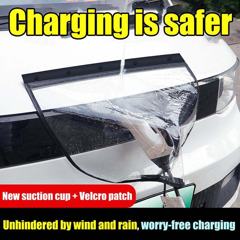 Wodoodporna osłona portu ładowania samochodu elektrycznego, przyssawka, osłona samochodu EV, przyssawka, nasadka przeciwdeszczowa, osłona ładowarki odporna na promieniowanie UV