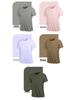 Men's Summer Ice Silk Quick-Drying Breathable Seamless Round Neck T-Shirt