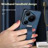 SULADA Fashion Series for Huawei Pura 80 Ultra Case Wristband Kickstand Leather Back Phone Cover