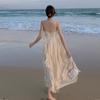 Summer Vacation Suspender Ruffle Dress Slim Yunnan Travel Mori Fairy Skirt Sanya Beach Skirt