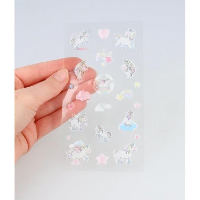 Stickers - Artemio - Rainbow - Epoxy - Pastels - 23 Pieces