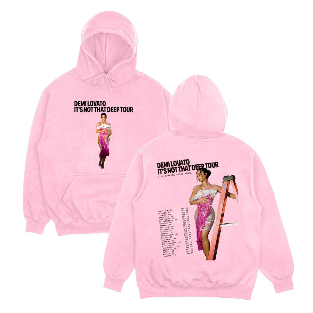 Demi Lovato It's Not That Deep Collection Tour Hoodies Fashion Women Casual Versatile Unisex Pullovers Y2K Sweatshirts