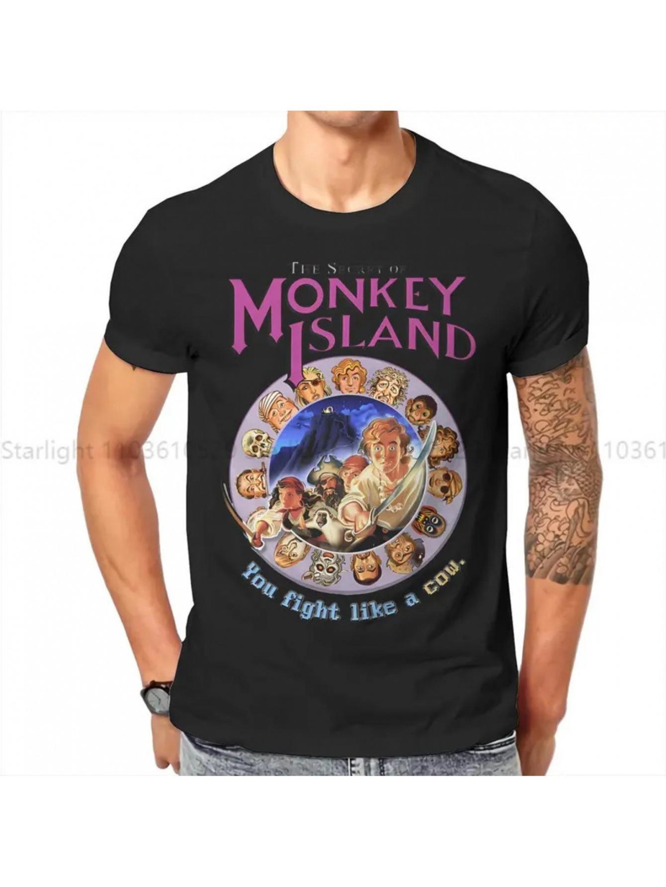 

T-Shirt y2k Secret Monkey Island Gaming 4XL