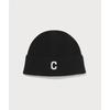C Felt Applique Beanie B1 CO2504CA09 BK GR BE SG