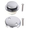 Stainless Steel Bath Tub Drain Replacement Kit Bathtub Drain Assembly Bath Tub Accessories For Enhances Durability