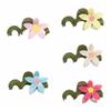 Colorful Flower Hair Claw Hairpin Acetate Shark Clip Personalized Large Hair Clip  Girls