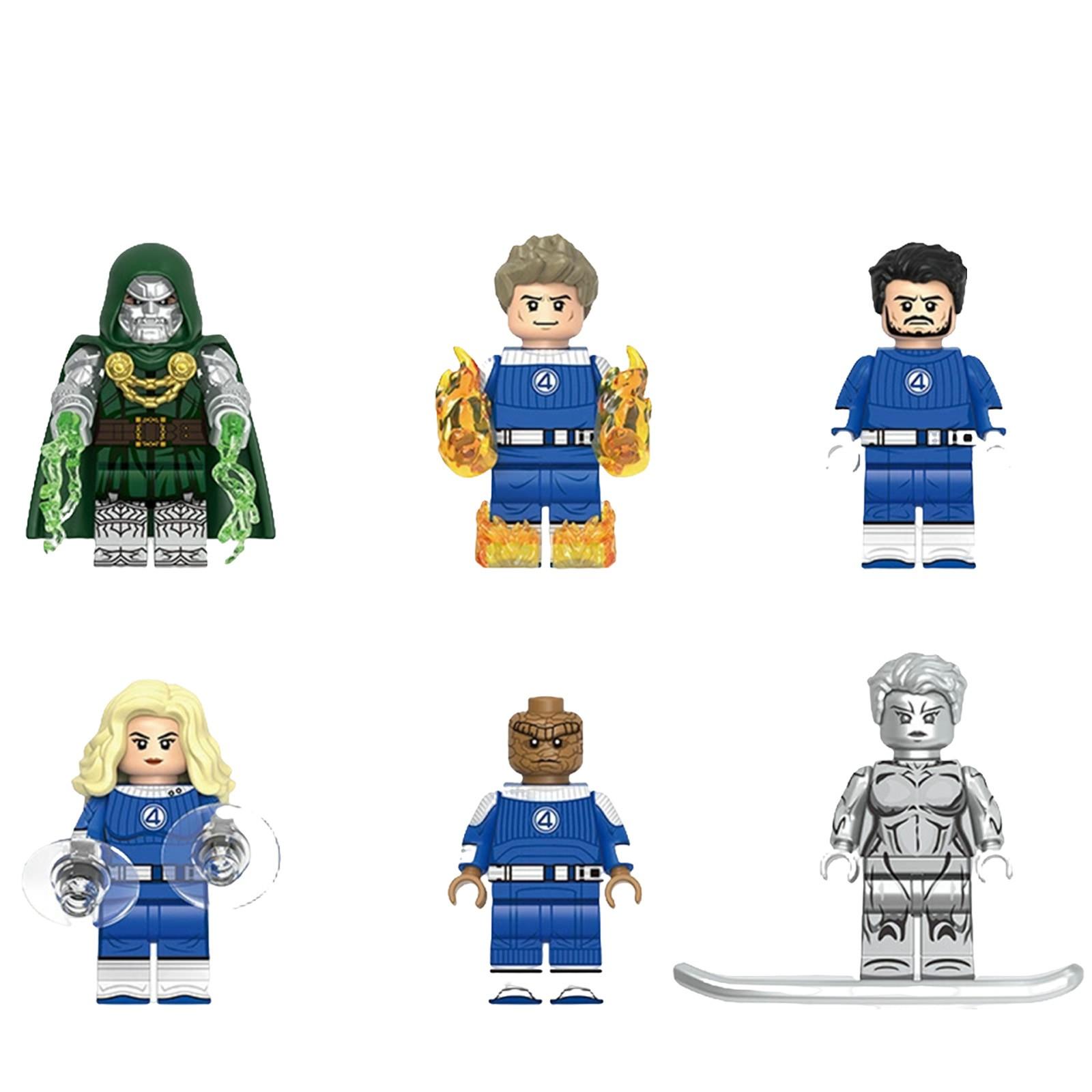 

Набор из 6 фигурок-пазлов One Size