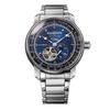 [Zeppelin] 100th Anniversary Automatic Watch, 50m Water Resistance, Mineral Glass, Navy Dial, 7662M-3, Men's
