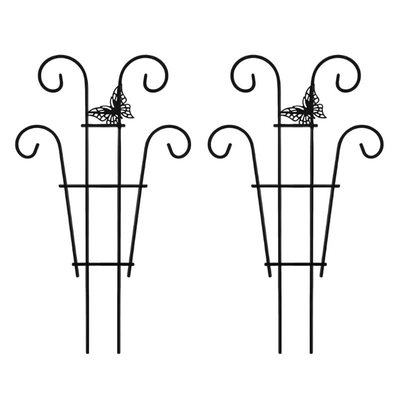 

Durability Iron Plant Support Frame Small Metal Indoor Trellis for Climbing Plant Stackable Plant Trellis Ladders