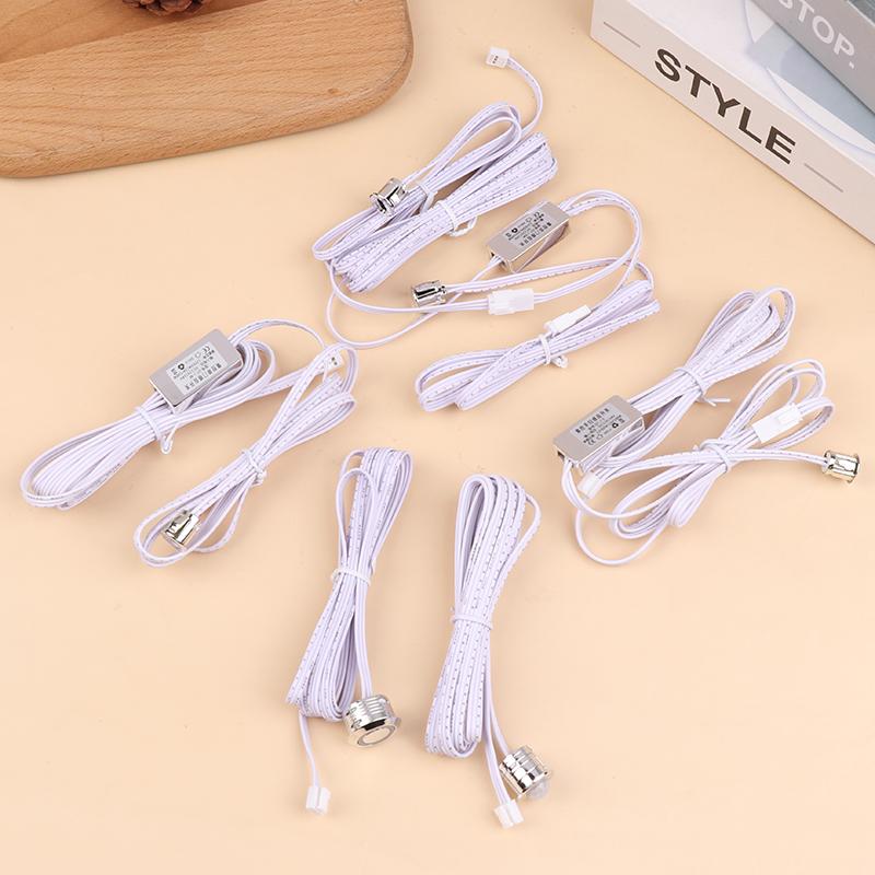 Dc 12-24V 5A Led Lamp Door Control Masking Type Sensor Mini Touch Sensor Cabinets Dupont Connector Cable Sensing Switch