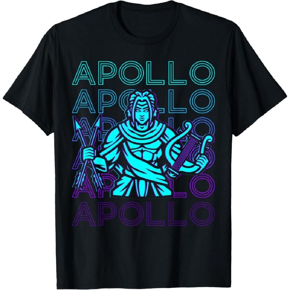 

Apollo Greek God Ancient Greece Retro Apollo T-Shirt XXXXXL чёрный