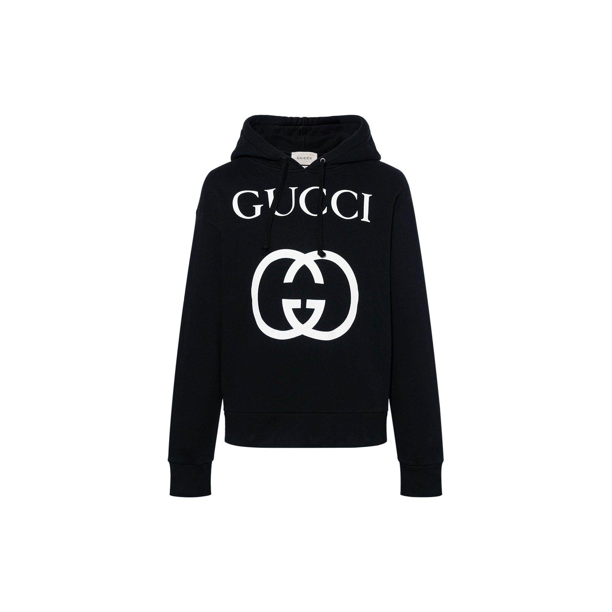 GUCCI Interlocking G Oversize Fit Hoodie
