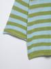 Spring 2026 Women's Striped Knit Top - European & American Style